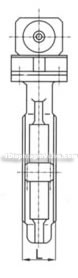 Pneumatic wafer fluorine lined butterfly valve(pic2)